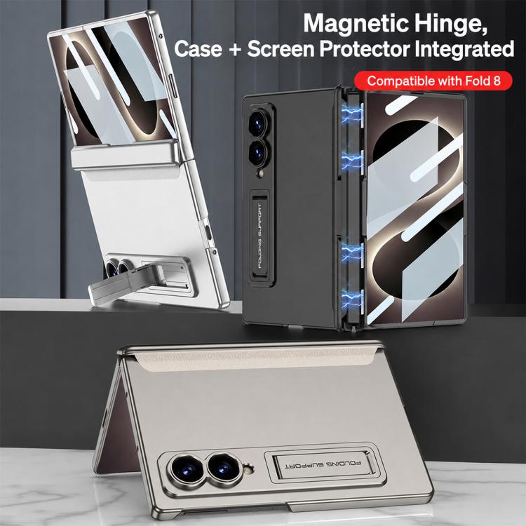 Custodia per telefono GKK con chiusura magnetica integrata e copertura completa pieghevole., For Galaxy Z Fold8 5G