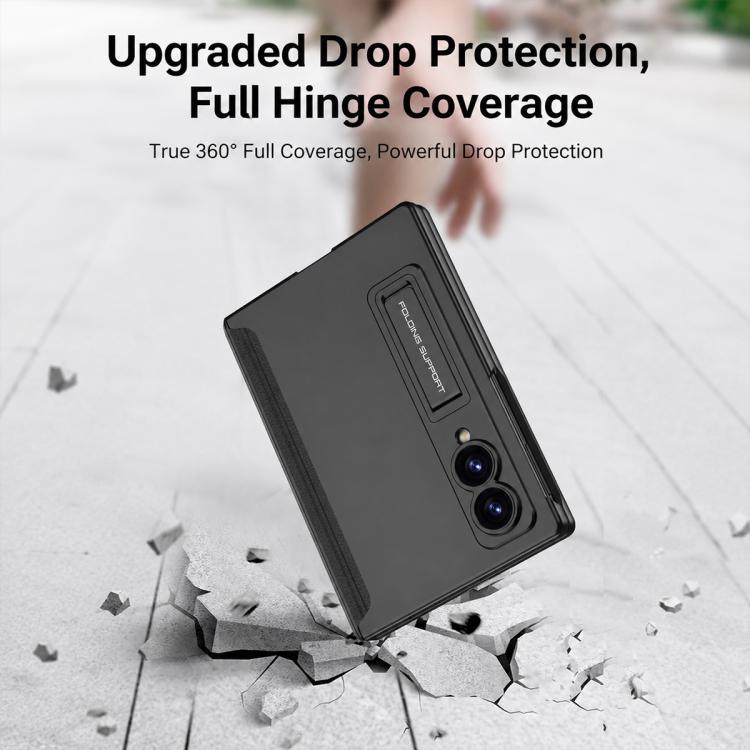Custodia per telefono GKK con chiusura magnetica integrata e copertura completa pieghevole., For Galaxy Z Fold8 5G