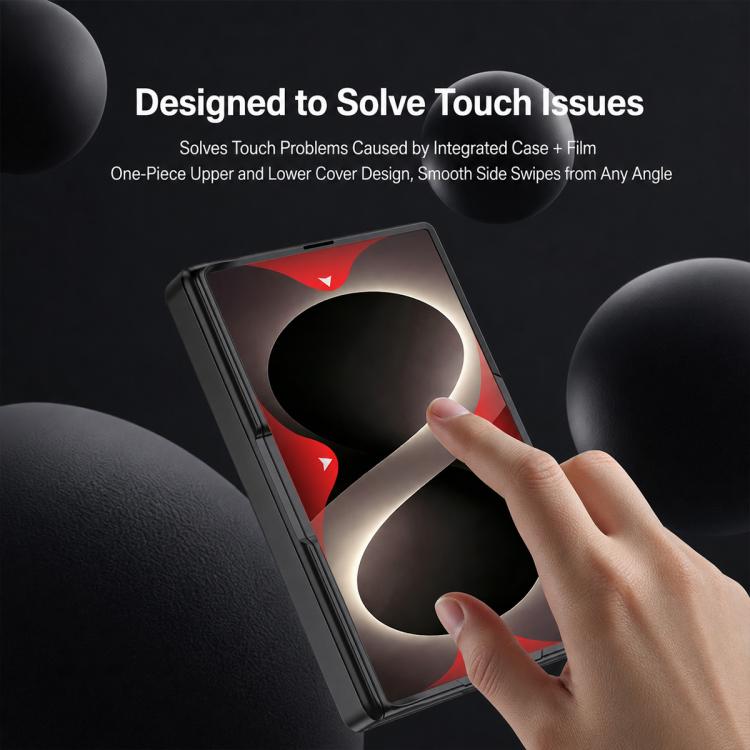 Custodia per telefono GKK con chiusura magnetica integrata e copertura completa pieghevole., For Galaxy Z Fold8 5G