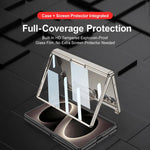 Custodia per telefono GKK con chiusura magnetica integrata e copertura completa pieghevole., For Galaxy Z Fold8 5G