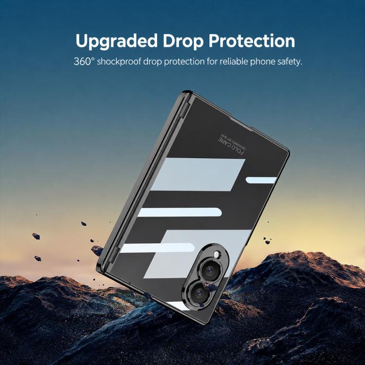 Custodia per telefono Phantom con cerniera magnetica integrata GKK, For Galaxy Z Fold8 5G, For Galaxy Z Fold8 Ultra 5G