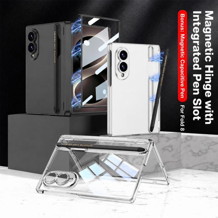 Custodia magnetica integrata GKK per telefono con scomparti per penna, penna inclusa, For Galaxy Z Fold8 5G
