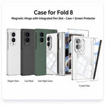 Custodia magnetica integrata GKK per telefono con scomparti per penna, penna inclusa, For Galaxy Z Fold8 5G