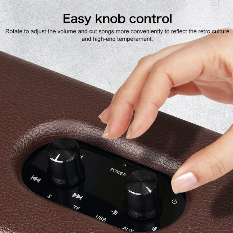 Subwoofer portatile Bluetooth D30 in legno 16W