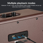 Subwoofer portatile Bluetooth D30 in legno 16W