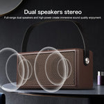 Subwoofer portatile Bluetooth D30 in legno 16W