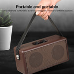 Subwoofer portatile Bluetooth D30 in legno 16W
