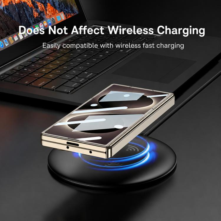 Custodia magnetica in pelle GKK integrata per telefono Triumph Phantom con supporto, For Galaxy Z Fold8 Ultra 5G