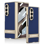 Custodia magnetica in pelle GKK integrata per telefono Triumph Phantom con supporto, For Galaxy Z Fold8 Ultra 5G