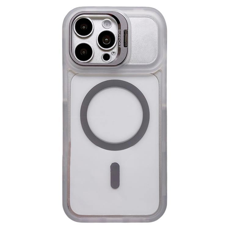 Custodia per telefono con supporto magnetico bicolore per obiettivo, For iPhone 13 Pro, For iPhone 13, For iPhone 12, For iPhone 12 Pro Max