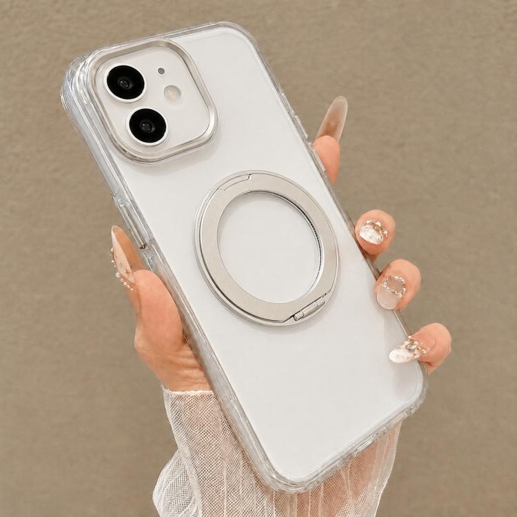 Custodia per telefono antiurto con supporto magnetico girevole e airbag integrato., For iPhone 13 Pro, For iPhone 13, For iPhone 12