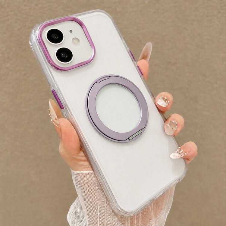 Custodia per telefono antiurto con supporto magnetico girevole e airbag integrato., For iPhone 13 Pro, For iPhone 13, For iPhone 12