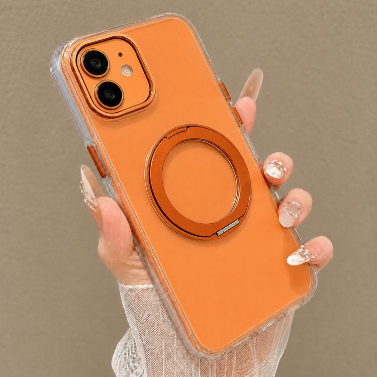 Custodia per telefono antiurto con supporto magnetico girevole e airbag integrato., For iPhone 13 Pro, For iPhone 13, For iPhone 12