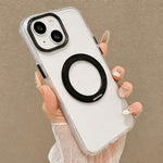 Custodia per telefono antiurto con supporto magnetico girevole e airbag integrato., For iPhone 13 Pro, For iPhone 13, For iPhone 12