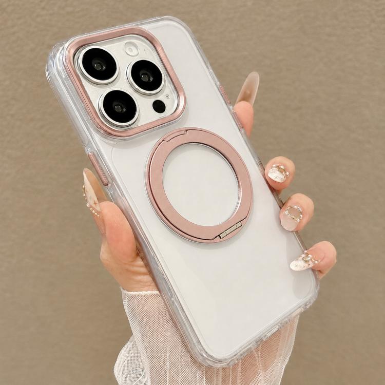 Custodia per telefono antiurto con supporto magnetico girevole e airbag integrato., For iPhone 13 Pro, For iPhone 13, For iPhone 12