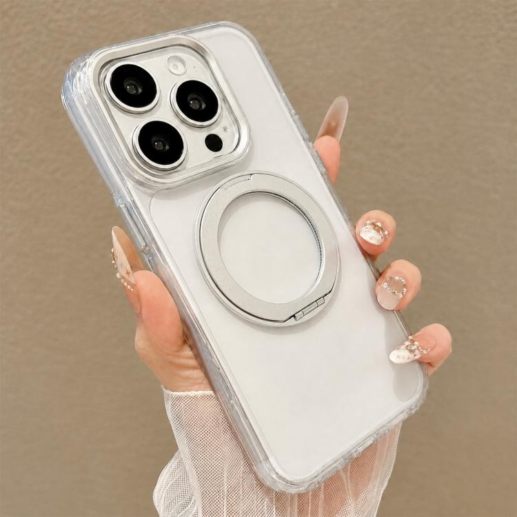 Custodia per telefono antiurto con supporto magnetico girevole e airbag integrato., For iPhone 15 Pro, For iPhone 15 Plus, For iPhone 15, For iPhone 14 Plus