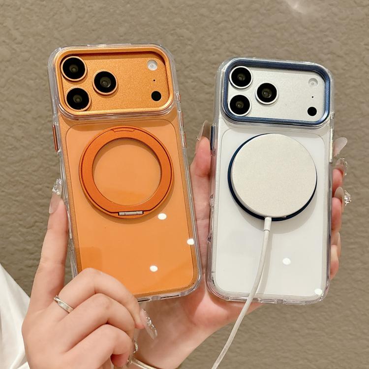 Custodia per telefono antiurto con supporto magnetico girevole e airbag integrato., For iPhone 14, For iPhone 14 Pro, For iPhone 14 Pro Max, For iPhone 13 Pro Max