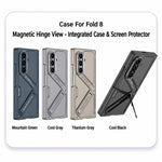 Custodia per telefono Vision con cerniera magnetica integrata GKK, For Galaxy Z Fold8 Ultra 5G