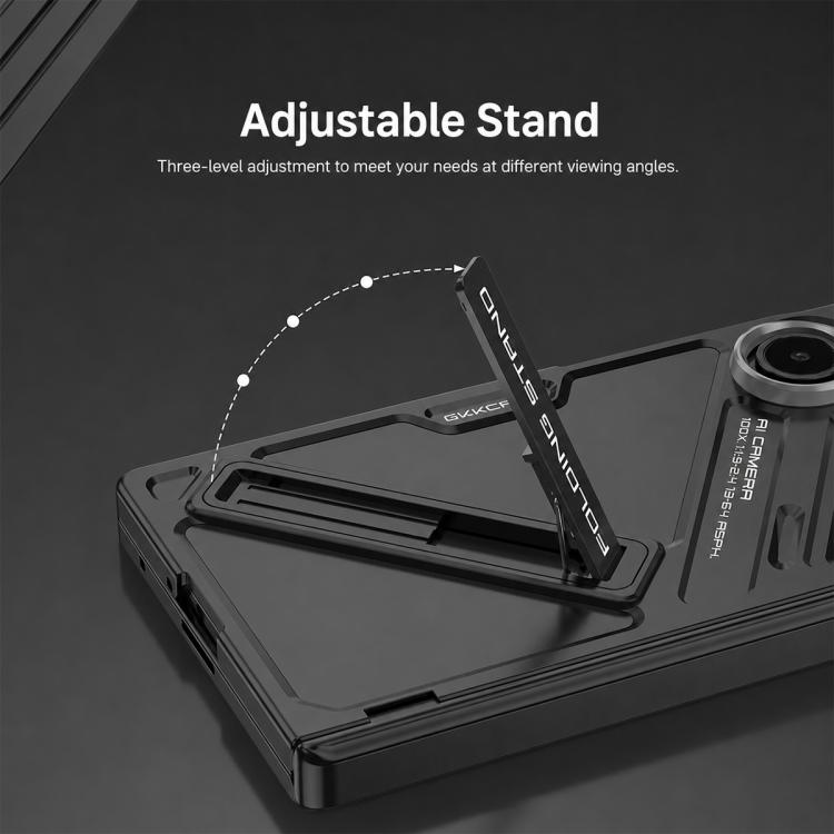 Custodia per telefono Vision con cerniera magnetica integrata GKK, For Galaxy Z Fold8 Ultra 5G