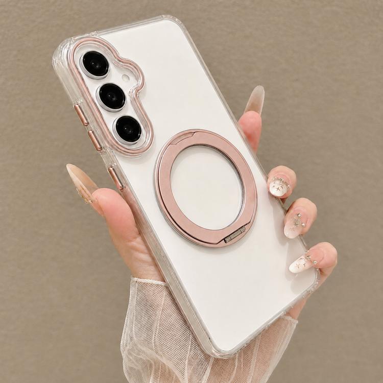 Custodia per telefono antiurto con supporto magnetico girevole e airbag integrato., For Galaxy A57 5G, For Galaxy A37 5G, For Galaxy A27 5G, For Galaxy A17 5G / 4G