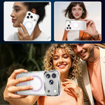 Custodia magnetica antiurto con angoli ammortizzanti e motivo a onde per telefono., For iPhone 17 Pro Max, For iPhone 17 Pro, For iPhone 17