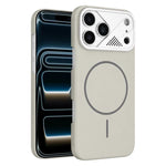 Custodia magnetica per telefono ultra sottile in policarbonato Gold Armor, For iPhone 17 Pro, For iPhone 17