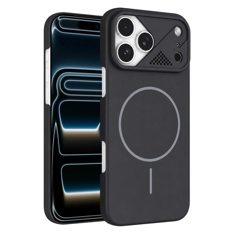 Custodia magnetica per telefono ultra sottile in policarbonato Gold Armor, For iPhone 17 Pro, For iPhone 17
