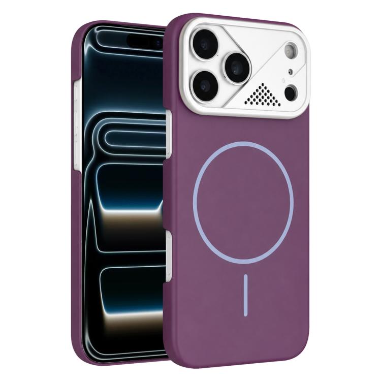 Custodia magnetica per telefono ultra sottile in policarbonato Gold Armor, For iPhone 17 Pro, For iPhone 17