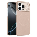 Custodia magnetica per telefono ultra sottile in policarbonato Gold Armor, For iPhone 16 Pro Max, For iPhone 16 Pro