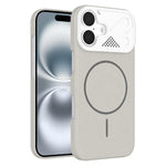 Custodia magnetica per telefono ultra sottile in policarbonato Gold Armor, For iPhone 16, For iPhone 15 Pro Max