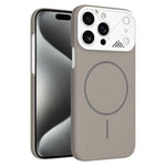 Custodia magnetica per telefono ultra sottile in policarbonato Gold Armor, For iPhone 15 Pro, For iPhone 15