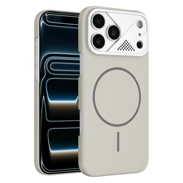 Custodia magnetica per telefono ultra sottile in policarbonato Gold Armor, For iPhone 18 Pro Max, For iPhone 17 Pro Max