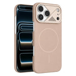 Custodia magnetica per telefono ultra sottile in policarbonato Gold Armor, For iPhone 18 Pro Max, For iPhone 17 Pro Max