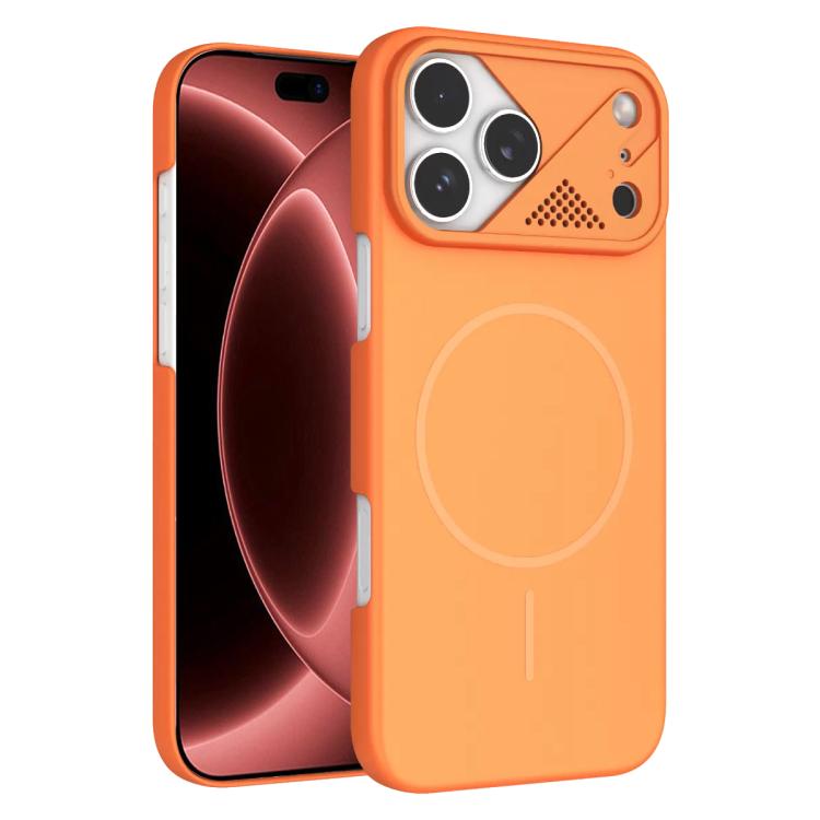 Custodia magnetica per telefono ultra sottile in policarbonato Gold Armor, For iPhone 18 Pro Max, For iPhone 17 Pro Max