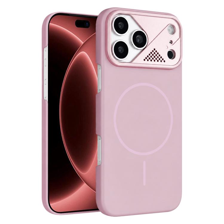 Custodia magnetica per telefono ultra sottile in policarbonato Gold Armor, For iPhone 18 Pro Max, For iPhone 17 Pro Max