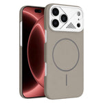 Custodia magnetica per telefono ultra sottile in policarbonato Gold Armor, For iPhone 18, For iPhone 18 Pro