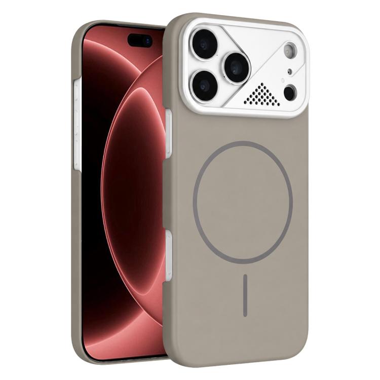 Custodia magnetica per telefono ultra sottile in policarbonato Gold Armor, For iPhone 18, For iPhone 18 Pro
