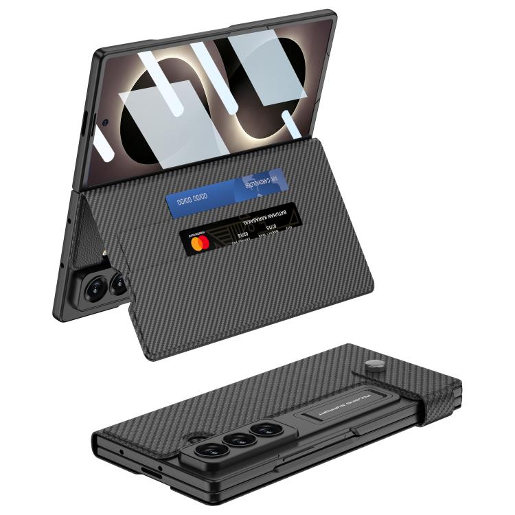 Custodia per telefono in pelle GKK con portafoglio integrato e scomparti per penna (penna non inclusa)., For Galaxy Z Fold8 Ultra 5G