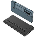 Custodia per telefono in pelle GKK con portafoglio integrato e scomparti per penna (penna non inclusa)., For Galaxy Z Fold8 Ultra 5G