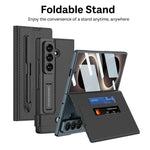 Custodia per telefono in pelle GKK con portafoglio integrato e scomparti per penna (penna non inclusa)., For Galaxy Z Fold8 Ultra 5G