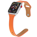 Cinturino in pelle con bottone per Apple Watch 40-44mm