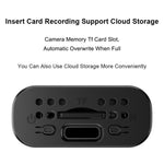 Mini telecamera grandangolare X6D 1080P Ultra HD con Wi-Fi e registrazione remota wireless per monitoraggio.