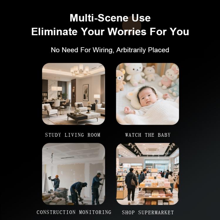 Mini telecamera grandangolare X6D 1080P Ultra HD con Wi-Fi e registrazione remota wireless per monitoraggio.