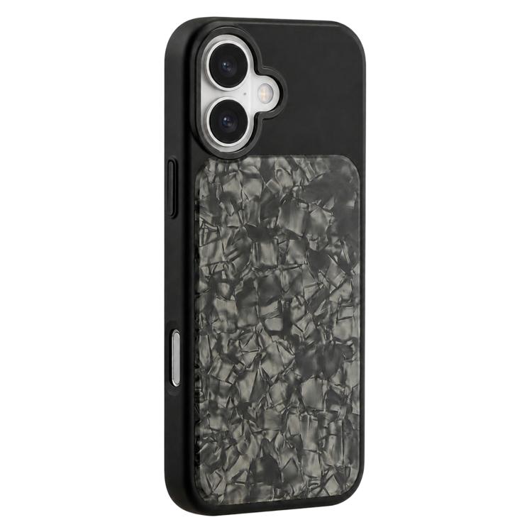 Custodia magnetica per telefono con motivo a conchiglia iridescente a tinta unita., For iPhone 17 Pro Max, For iPhone 17 Pro, For iPhone 17, For iPhone 16 Pro Max