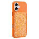 Custodia magnetica per telefono con motivo a conchiglia iridescente a tinta unita., For iPhone 17 Pro Max, For iPhone 17 Pro, For iPhone 17, For iPhone 16 Pro Max