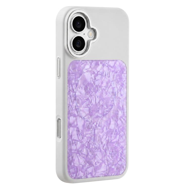 Custodia magnetica per telefono con motivo a conchiglia iridescente a tinta unita., For iPhone 17 Pro Max, For iPhone 17 Pro, For iPhone 17, For iPhone 16 Pro Max