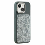 Custodia magnetica per telefono con motivo a conchiglia iridescente a tinta unita., For iPhone 15, For iPhone 14, For iPhone 14 Pro, For iPhone 14 Pro Max