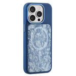 Custodia magnetica per telefono con motivo a conchiglia iridescente a tinta unita., For iPhone 15, For iPhone 14, For iPhone 14 Pro, For iPhone 14 Pro Max