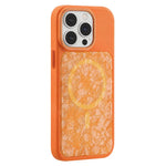 Custodia magnetica per telefono con motivo a conchiglia iridescente a tinta unita., For iPhone 15, For iPhone 14, For iPhone 14 Pro, For iPhone 14 Pro Max