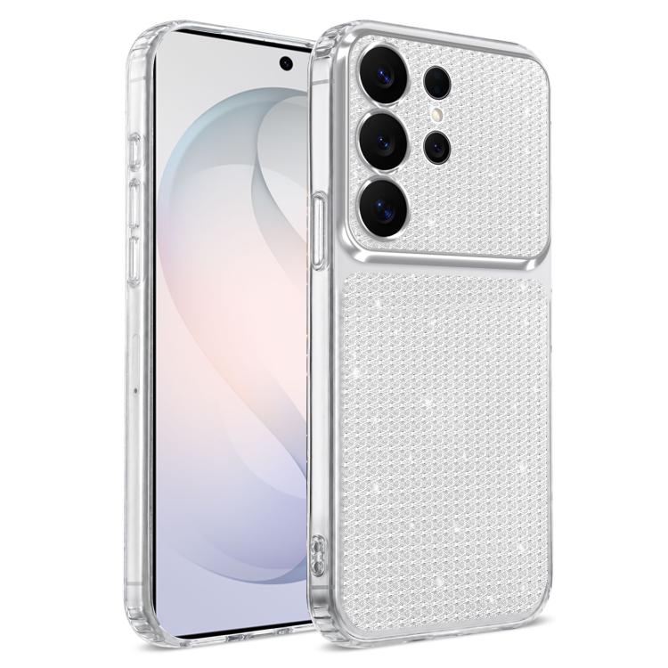 Custodia per telefono con airbag e glitter a forma di diamante scintillante, For Galaxy S26 FE 5G / S25 FE 5G, For Galaxy S26+ 5G, For Galaxy S26 Ultra 5G, For Galaxy S26 5G